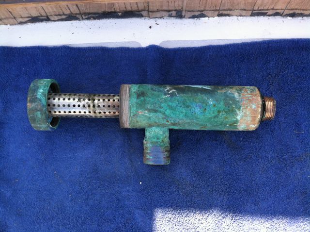 Zoom in Raw water strainer