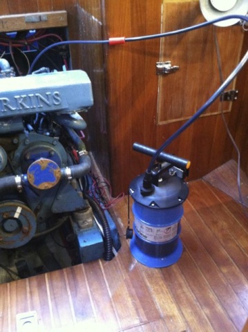 Zoom in Oil change pump