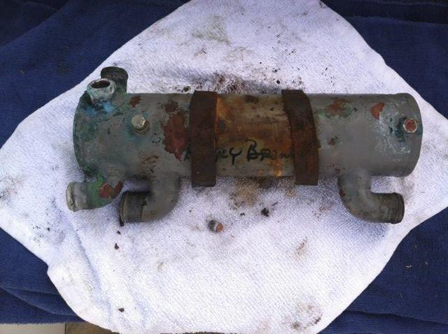 Zoom in Heat exchanger removed