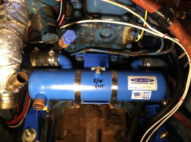 Zoom in New heat exchanger installed