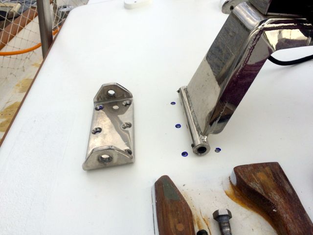 Zoom in mainsheet traveler