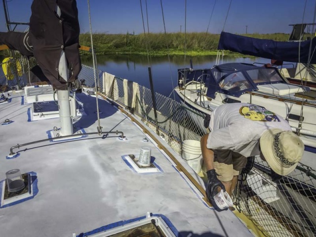 Zoom in Sprinkling on the non-skid